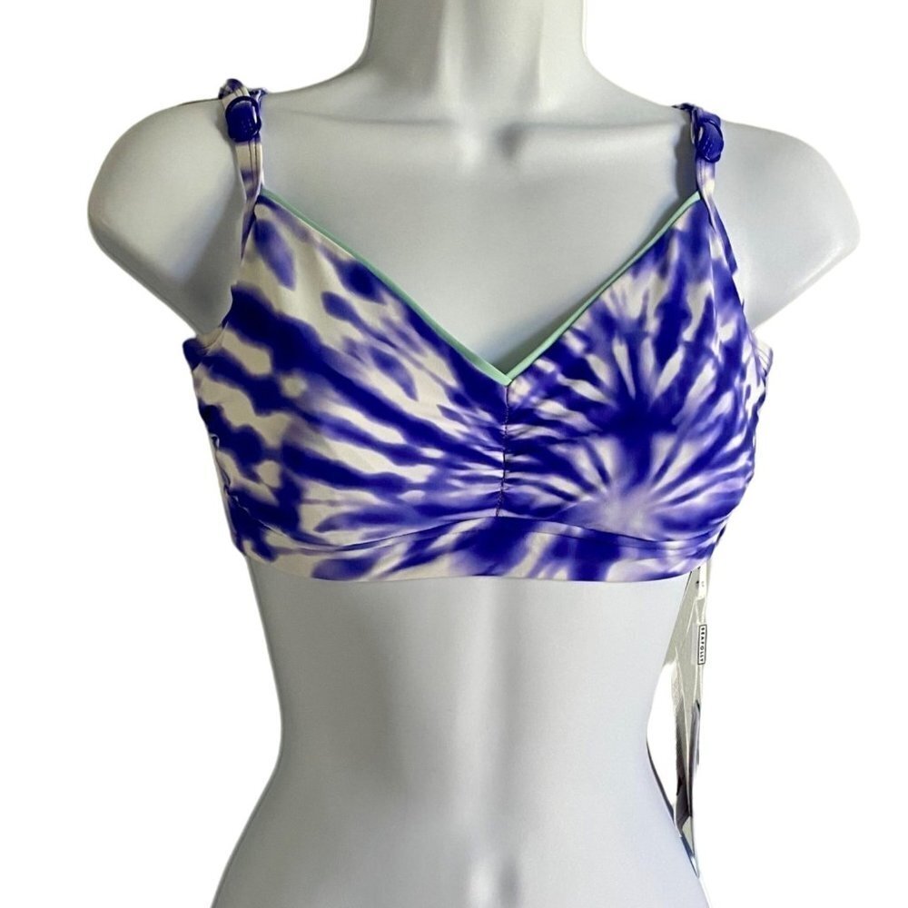 Seafolly Beach Break DD Cup Bralette Bikini Top US Size 6 NEW with Tags